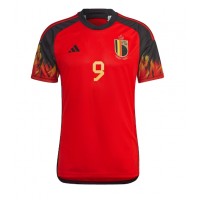 Fotbalové Dres Belgie Romelu Lukaku #9 Domácí MS 2022 Krátký Rukáv